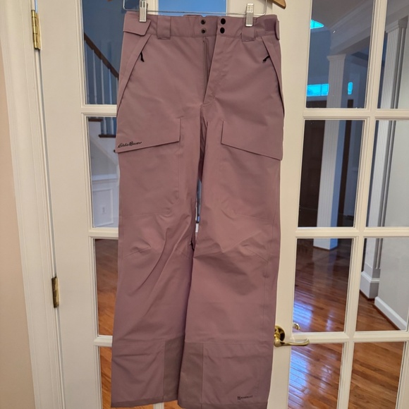 NWOT Eddie Bauer Women's Powder Search Insulated Ski Pants Purple Size Small - Picture 3 of 7
